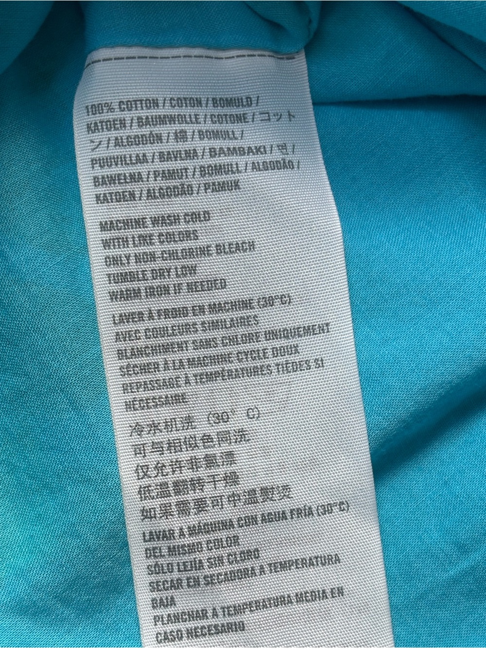 Hollister S Turquoise Island Floral Smocked Cami Empire Dress Coconut Girl Y2K - Picture 11 of 12